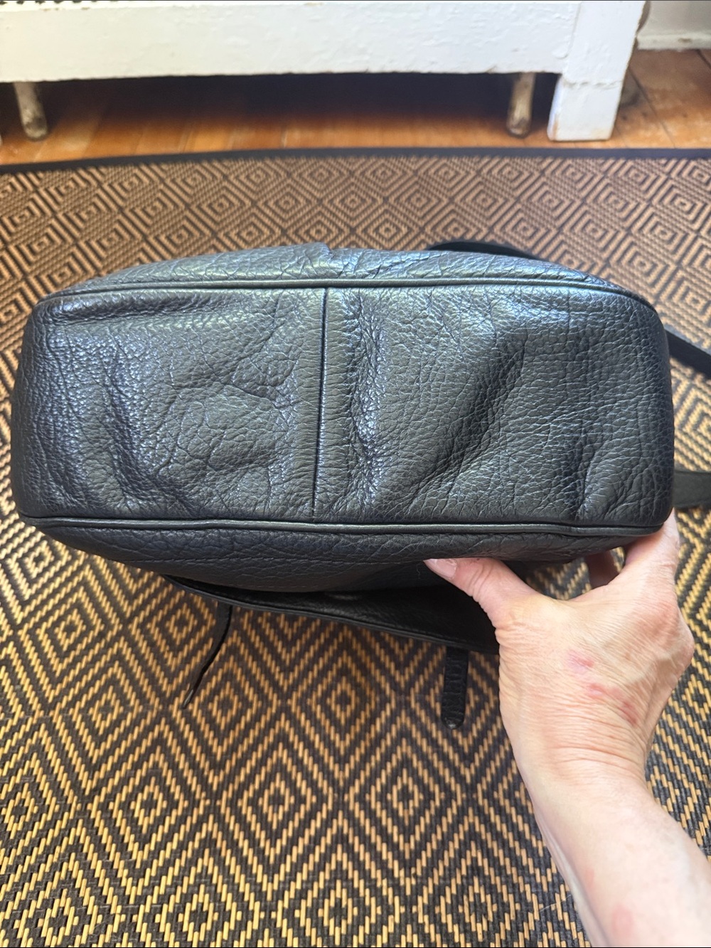 Vintage Y2K Marc by Marc Jacobs Petal to the Metal Natasha/Sasha black w/silver - Picture 6 of 16
